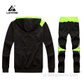 Groothandel aangepaste sportkleding Men Hooded tracksuit